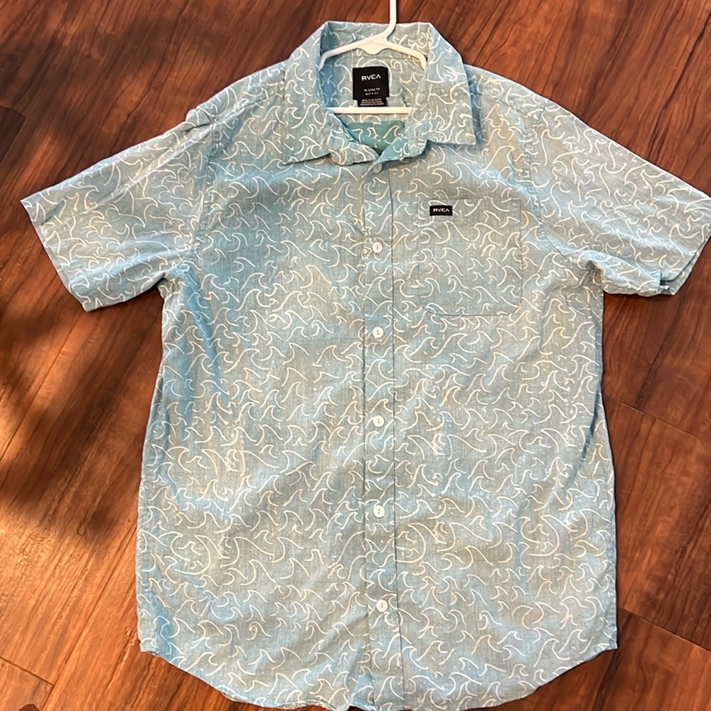 RVCA polo boy fit size XL 🌊🏊🏼‍♂️